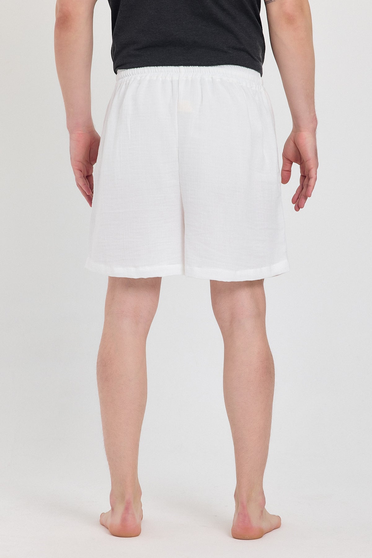 Alessio de Sole 100% Cotton White shorts - Men